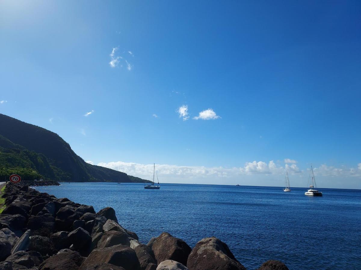 Tropical Golden, Vue Mer Et Plage A 5 Min A Pied Gourbeyre Dış mekan fotoğraf